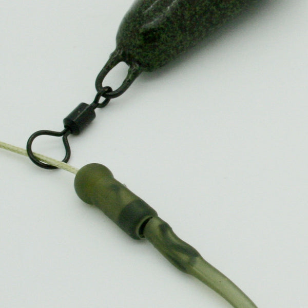 The Last Yard Camo Green Leadcore Leaders 1m 45lb**BUY ONE GET ONE FREE**