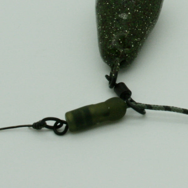 The Last Yard Silhouette Lead Free Leader Camo Green 40lb 10m**BUY ONE GET ONE FREE**