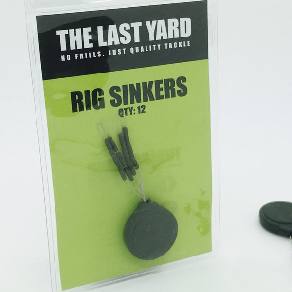 The Last Yard Small Tungsten Rig Sinkers