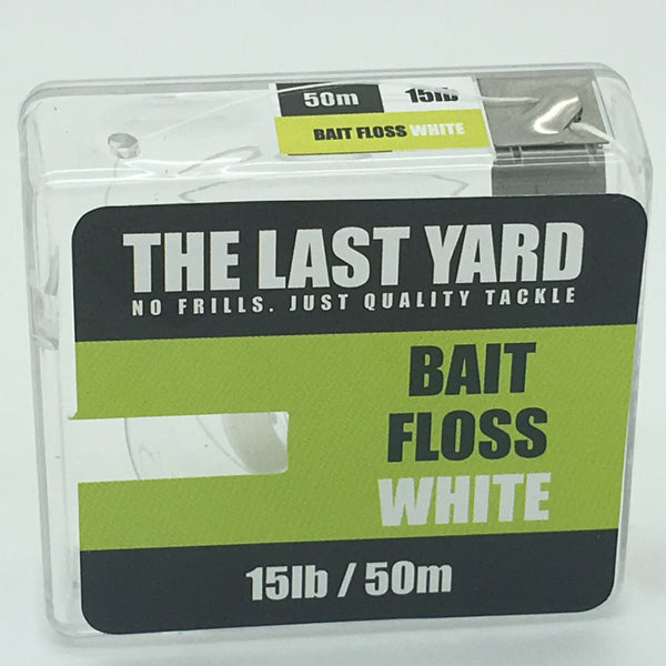 The Last Yard Bait Floss White 50m