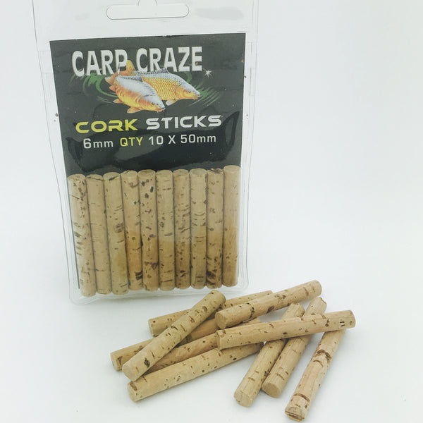 Carp Craze 6mm Cork Sticks
