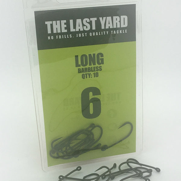 The Last Yard BARBLESS Long Shank Hooks